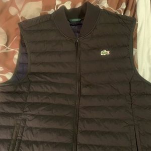 Lacoste down vest xl